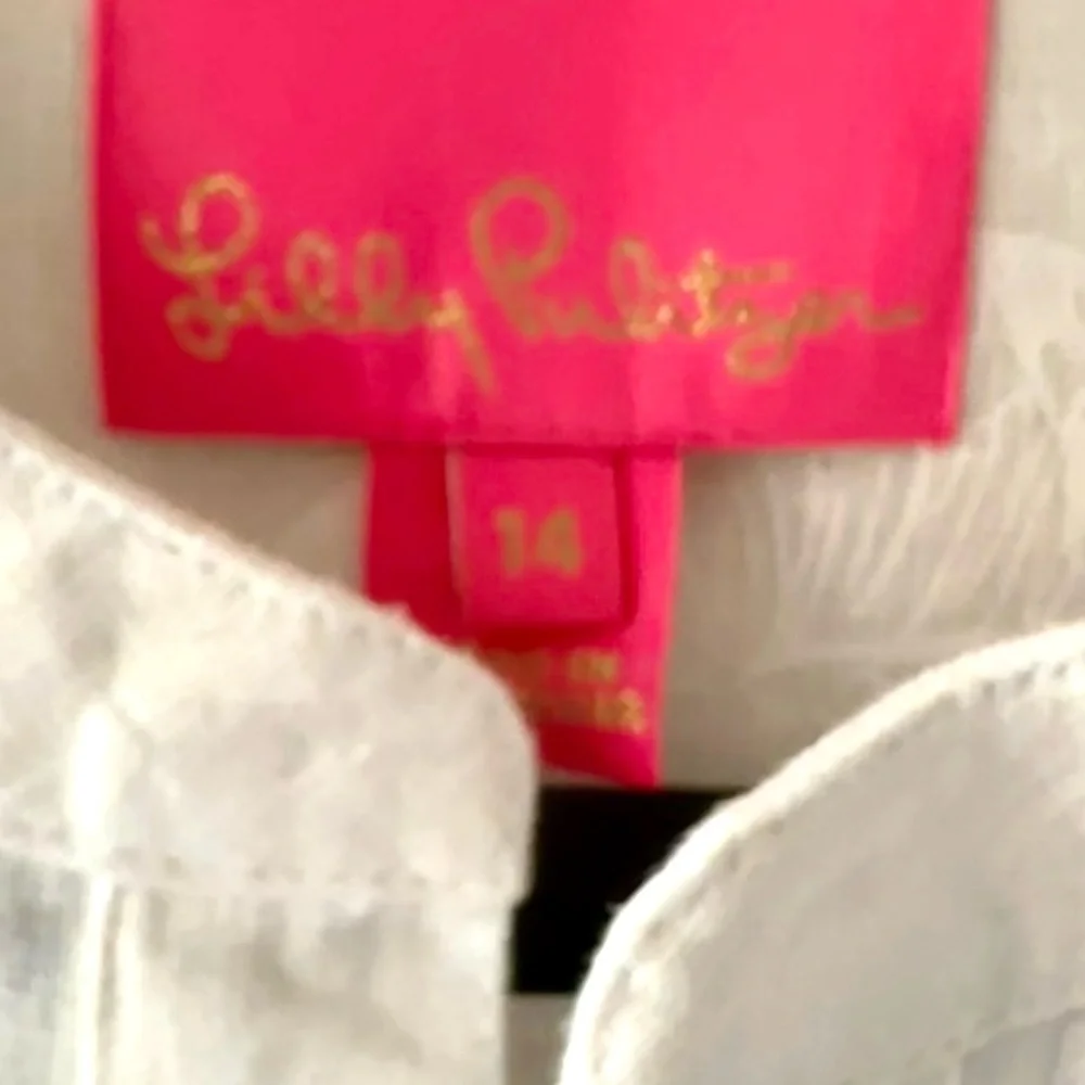 Lilly Pulitzer Rhoda linen popover - Picture 7 of 15